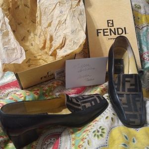 Fendi size 35 w box and tissue